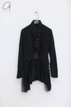 marc le bihan spencer tulle jacket 2210 black
